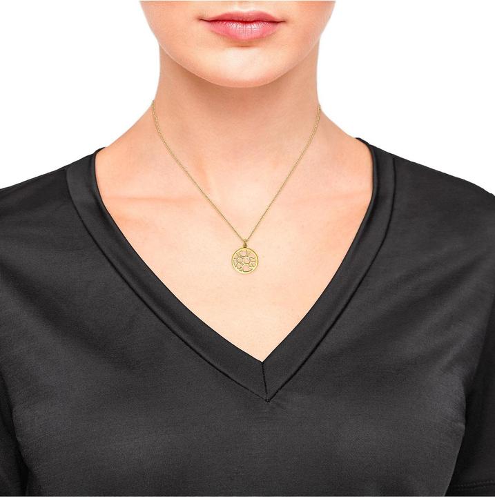 Immagine prodotto S.Oliver Collana da donna, argento Sterling 925 | Moneta (Argento 925, 42 cm)
