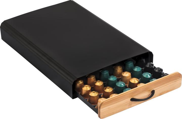 Image du produit Steinbach Distributeur de capsules Nespresso noir 60 capsules Elie