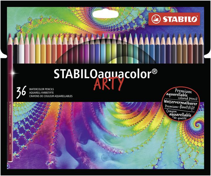 Actual product image STABILO aquacolor watercolour crayon (Sorted, 36 x)