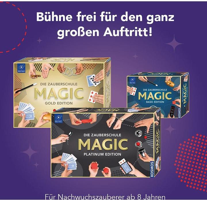Produktbild Kosmos Die Zauberschule Magic Platinum Edition