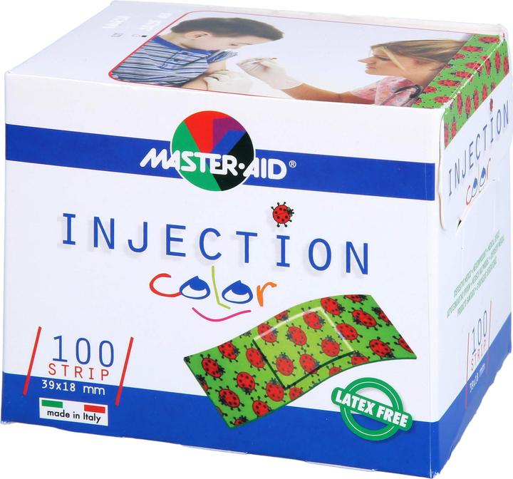 Produktbild Trusetal MASTER AID Injection strip color 39 x 18 mm Kinderpflaster, 100 St PFL (100 x)