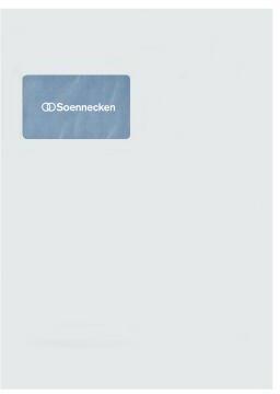 Actual product image Soennecken Premium envelope Envelope size: DIN C4 Window present: Yes (25 x)