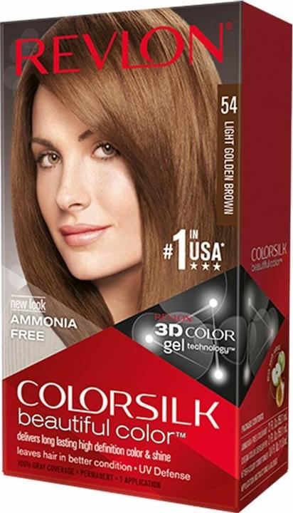 Image du produit Revlon Professional COLORSILK encre #54-castaño claro dorado (54)