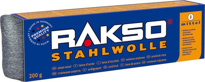 Actual product image Rakso Steel wool no. 4 à 200g (1 pcs.)