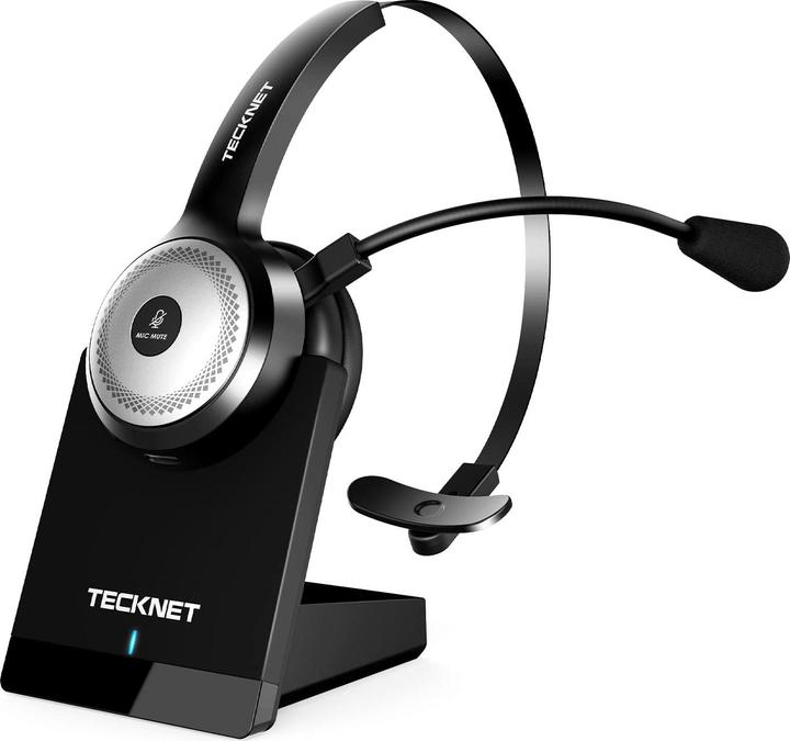 Produktbild Tecknet Bluetooth Headset mit Mikrofon, nur 79g (Kabellos, USB-C)