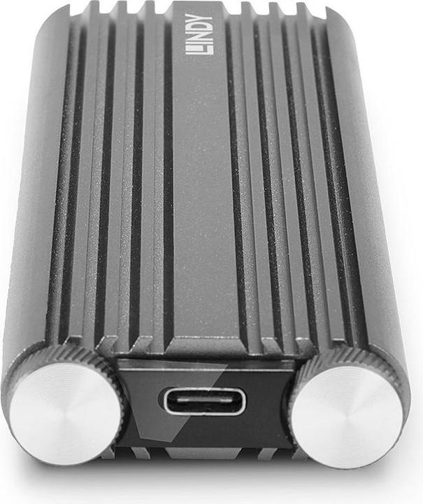 Produktbild Lindy USB 3.2 Gen NVMe M.2 SSD Gehäuse (M.2)