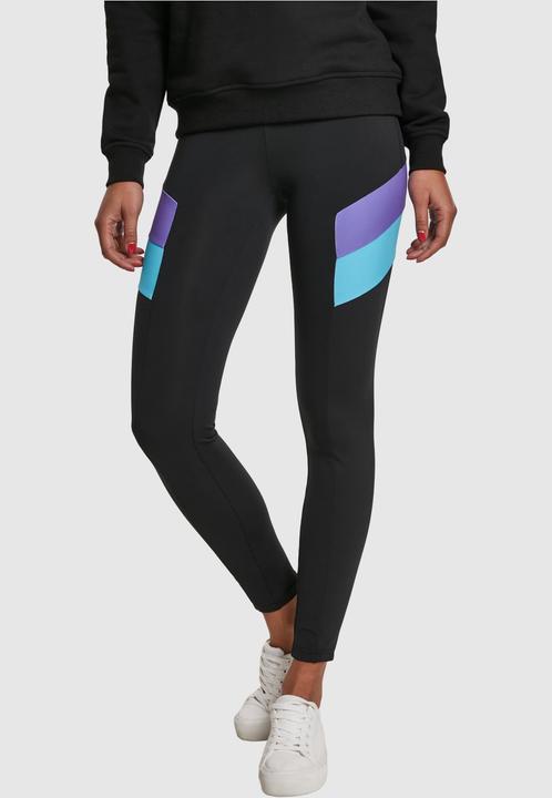 Actual product image Urban Classics Ladies Color Block Leggings (4XL)