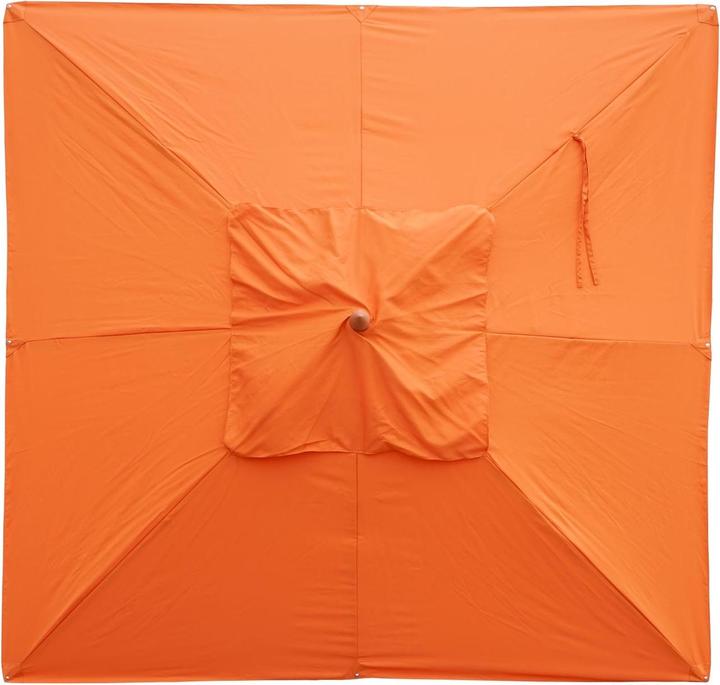 Produktbild Mendler Bezug für Gastronomie Holz-Sonnenschirm, Sonnenschirmbezug Ersatzbezug, eckig 4x4m Polyester 3kg - t (4 m)