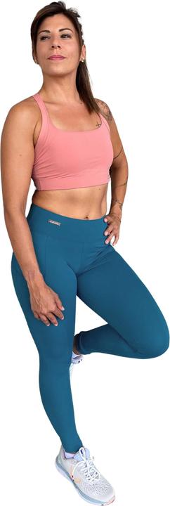 Les Poulettes Fitness legging woman vert canard (XS)