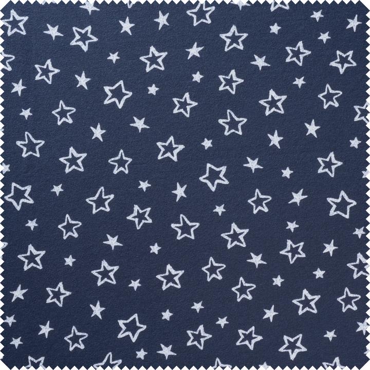 VBS Jersey-Stoff "Sterne" 150 cm breit, Meterware
