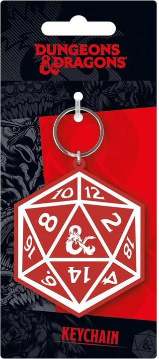 Dungeons & Dragons Würfel PVC Schlüsselanhänger