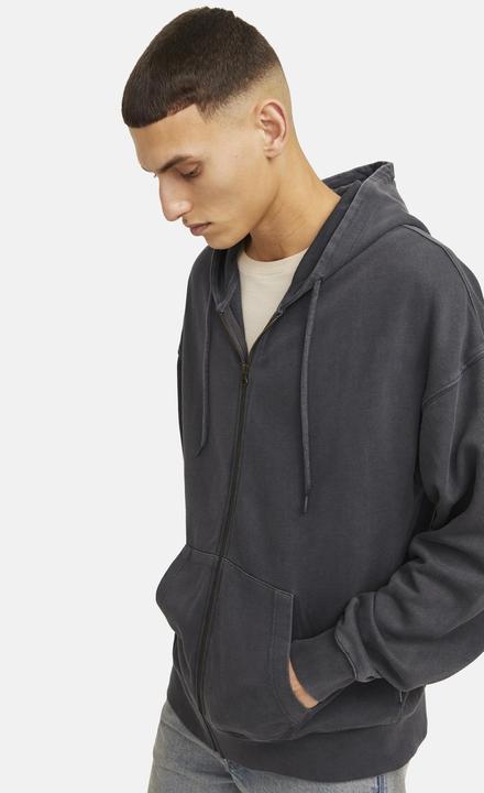 Actual product image Jack & Jones Jjecharge Faded Sweat Zip Hood Noos (XS)