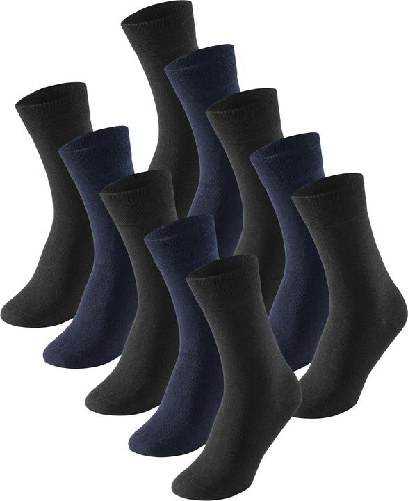 Schiesser Freizeitsocken Cotton Fit (10er Pack, 39 - 42)