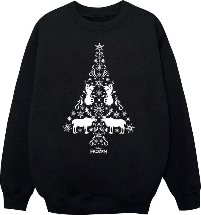 Disney Frozen Christmas Tree Sweatshirt Jungen