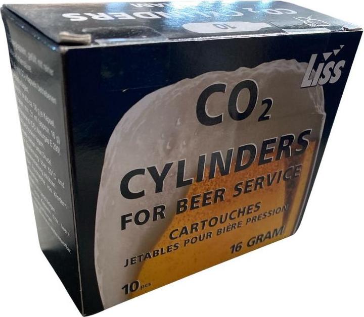 Image du produit Ich-zapfe CO2 Kapseln, Kohlensäurekapseln CO2, 16g, 10er Pack