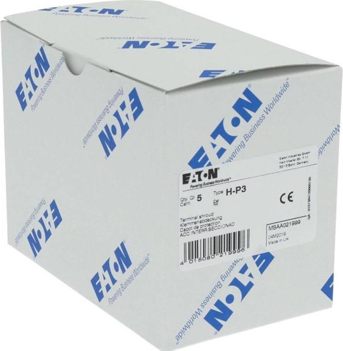 Produktbild Eaton Electric GmbH Klemmenabdeckung Leistungstrenner P3 H-P3