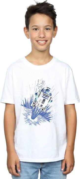 Immagine prodotto Star Wars R2-D2 Blast Off Maglietta Ragazzi (140, 146)
