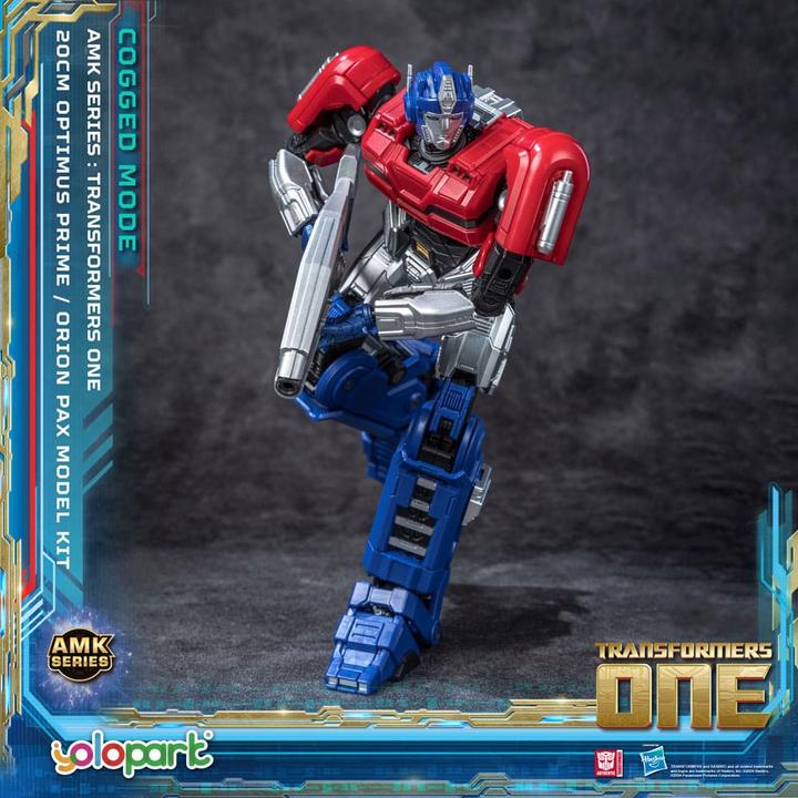 Image du produit Yolopark Transformers 8 AMK Series Kit modèle en plastique Orion Pax 20 cm