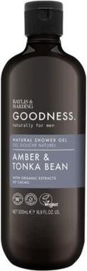 Immagine prodotto Baylis & Harding Gel doccia all'ambra e fava tonka di Goodness Men (500 ml)