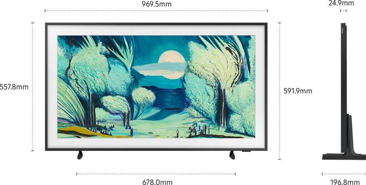 Actual product image Samsung QE43LS03FA (43", The Frame, LED, QLED, 4K, 2025)