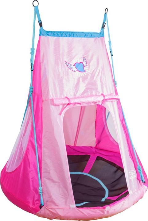 Hudora Nestschaukel mit Zelt Heart