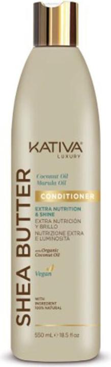 Image du produit Kativa Après-shampooing au beurre de karité, à l'huile de coco et de marula 550ml (550 ml)