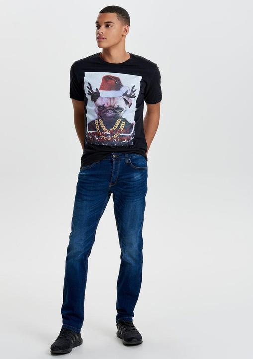 Produktbild Only & Sons ONSWeft med blue Regular fit Jeans (W28/L34)