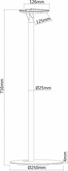 Actual product image Purelink PureMounts® Speaker Stand for SONOS ONE®, black (1 pcs., Stand)