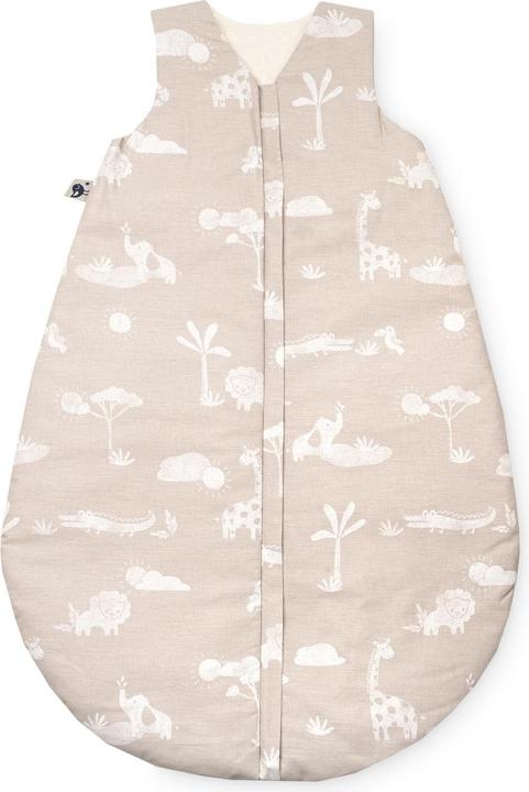 Julius Zöllner Babyslaapzak Organic Jungle Dream 80 cm voor het hele jaar (80 cm, 2,5 TOG)