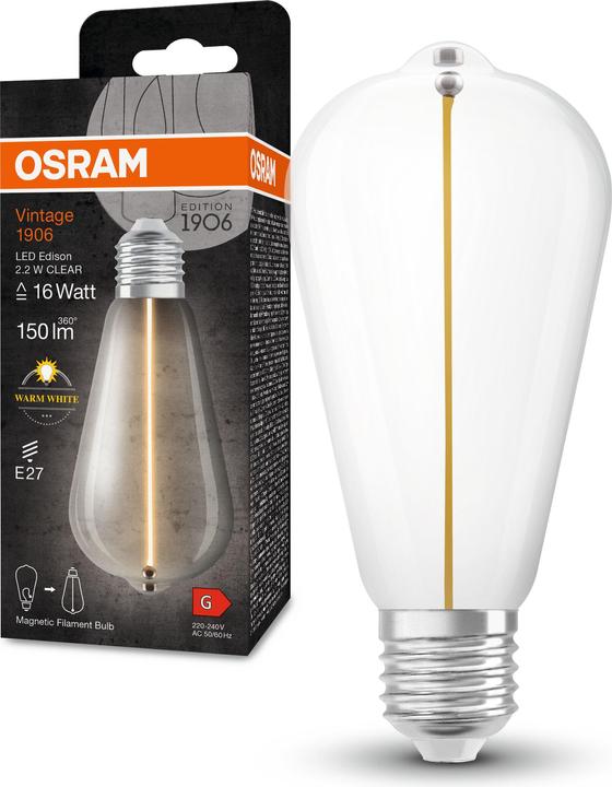 Productafbeelding Ledvance LED-lamp (E27, 2.20 W, 150 lm, 4 x, G)