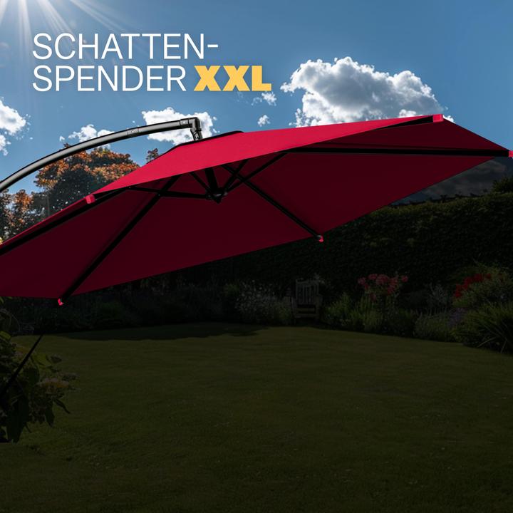 Actual product image Kingsleeve Cantilever umbrella 3,3m (3.30 m)