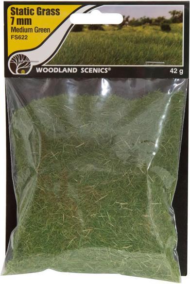 Produktbild Bachmann Trains 7mm Static Grass Medium Green