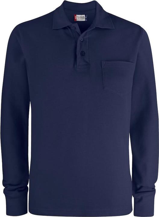 Clique Poloshirt Langärmlig (XS)