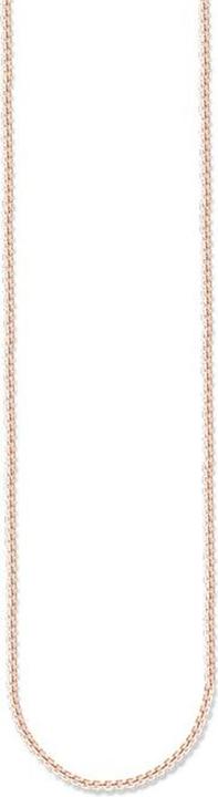 Thomas Sabo Venezia-Kette 925er (750 Roségold Vergoldung, 925 Sterlingsilber, 80 cm)