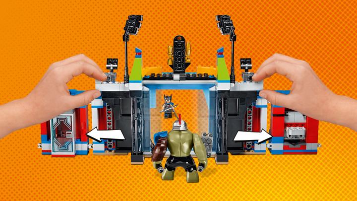 Produktbild LEGO Thor gegen Hulk – in der Arena (76088, LEGO Marvel)