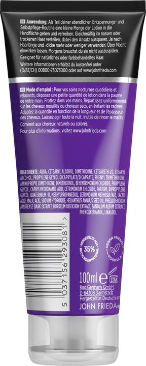 John Frieda Repair & Renew Night Lotion (100 ml)