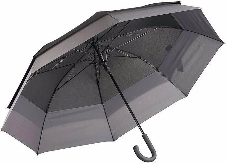 Produktbild Carlo Milano 2er-Set Grosser XXL-Automatik-Stockschirm, windfest