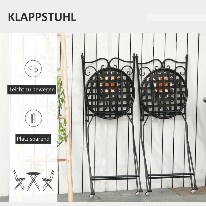 Produktbild Jamb Balkonset Mosaiktisch (60 cm)