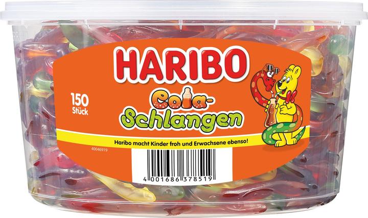 Actual product image Haribo Cola-Schlangen (150 pcs., 1050 g)