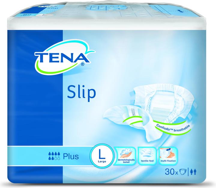 Tena Slip Plus lare (30 x, Large)