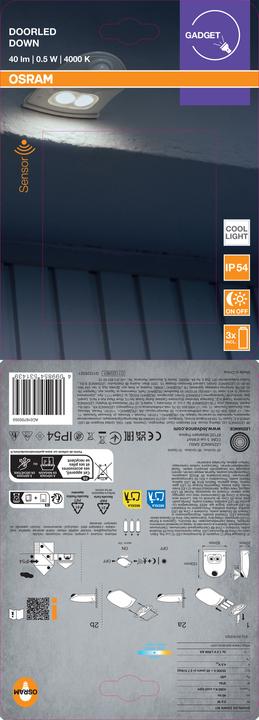 Image du produit Osram Door LED Down 4000K White