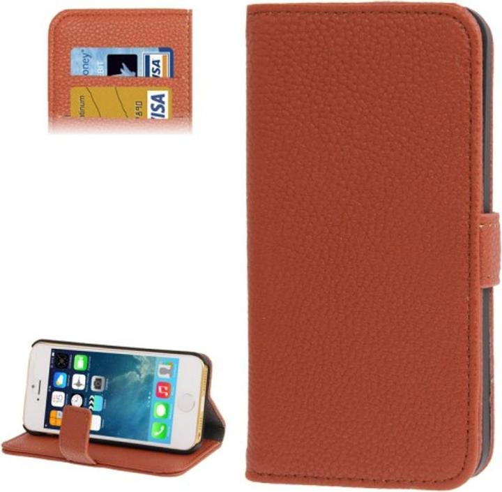 Produktbild König Design Schutzhülle Handytasche (Flip Quer) für Handy Apple iPhone 5 / 5s (Apple iPhone 5)