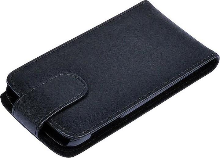 Produktbild König Design Handyhülle Tasche (Flip) für Samsung Galaxy S5 mini (SM G800) schwarz (Samsung Galaxy S5 Mini)
