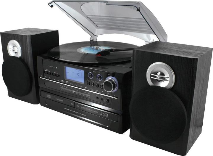 Produktbild Soundmaster MCD4850 - HiFi Music Center mit Plattenspieler und CD-Brenner (Tape-Deck, 2x 40 W)