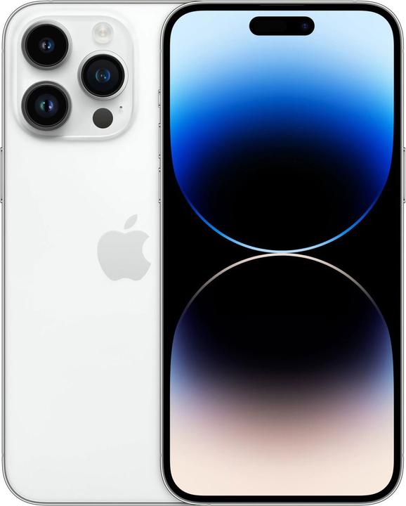 Produktbild Re!commerce iPhone 14 Pro Max (128 GB, Silver, Silber, 6.70", 48 Mpx, SIM + eSIM, B / Sehr gut)