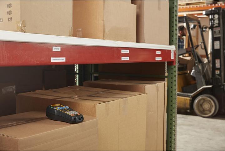 Produktbild Dymo Rhino ID1 Polyesterband, weiss (2.40 cm, Mehrfarbig)