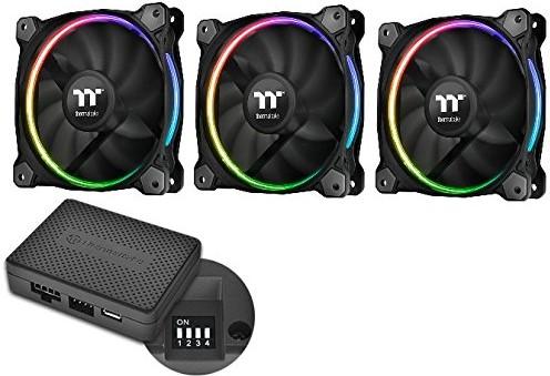 Produktbild Thermaltake Riing 14 RGB LED-Lüfter TT Premium Edition - 3er Set (140 mm, 3 x)