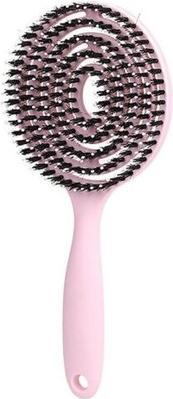 Ecarla Hairbrush With Bristles Pink