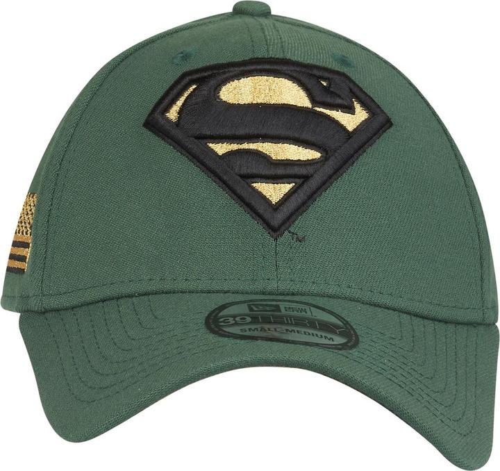 Produktbild New Era 39Thirty Stretch Cap - SUPERMAN cilantro - S/M (S, M)
