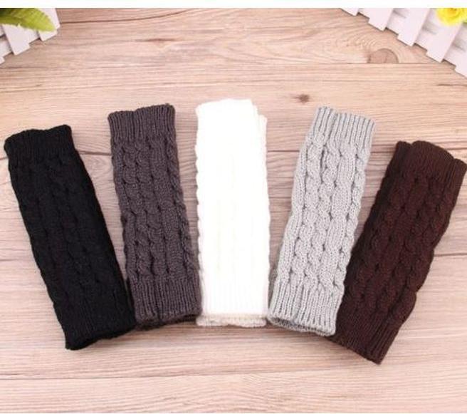 Actual product image MU Style Warming Series knitted arm warmers (One size)